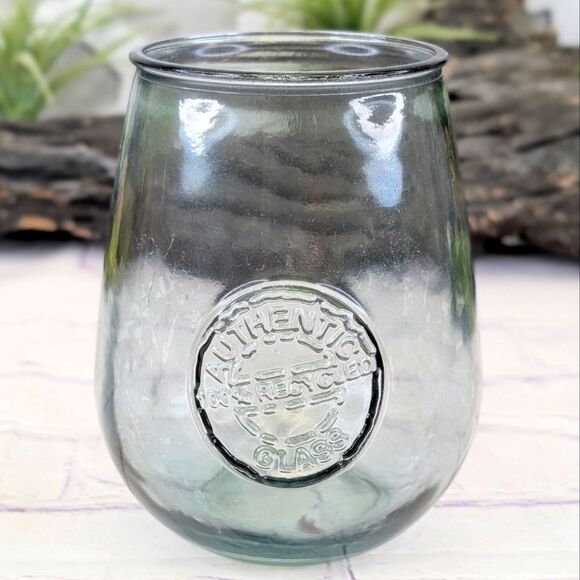 Authentic 100% Recycled Teal Glass (See My Other Teal Green Blue Glass) - Picture 1 of 9